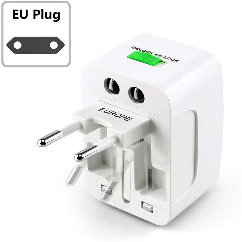 Multi-purpose Usb Multi-function Multi-country Overseas Travel Adapter