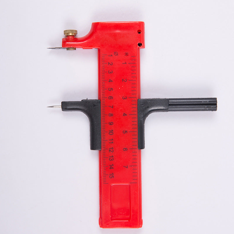 Multi-function compass cutter for drawing plastic compass