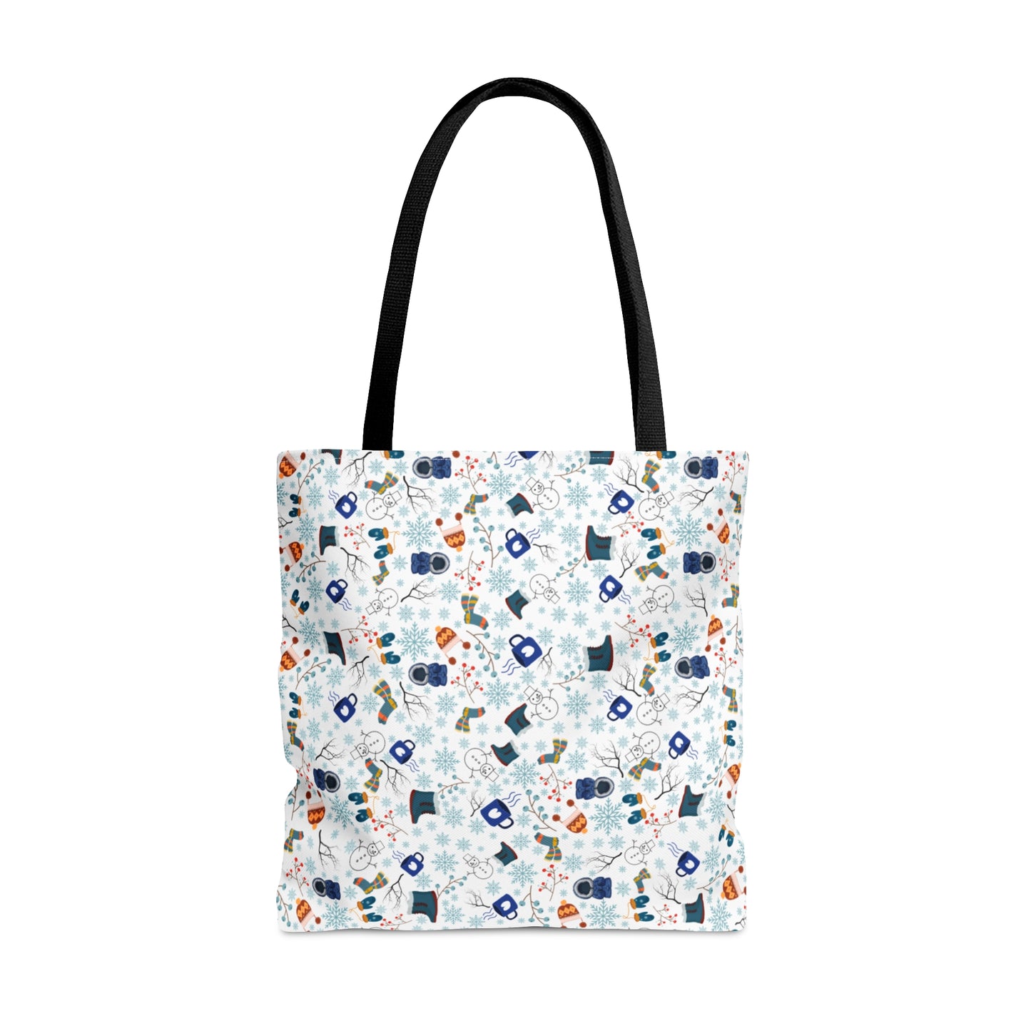 Winter Pattern Tote Bag