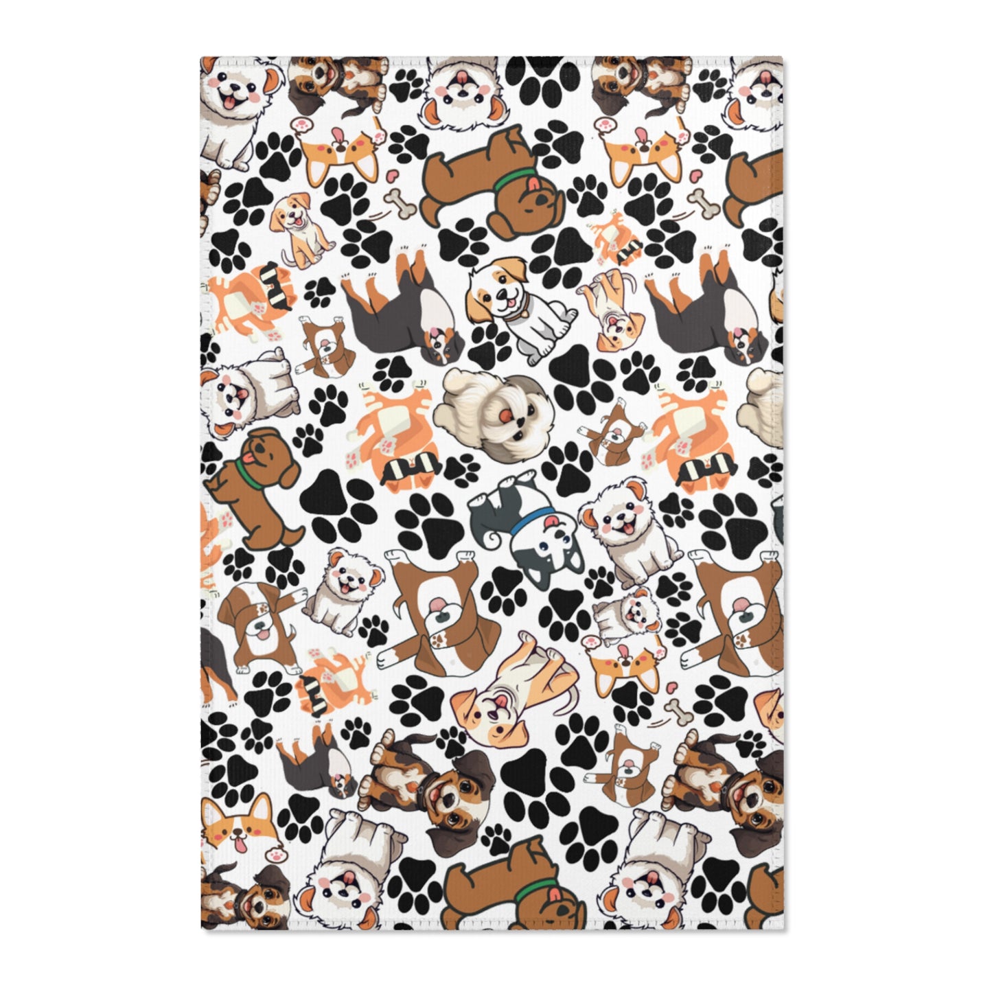 Dog Pattern Area Rugs