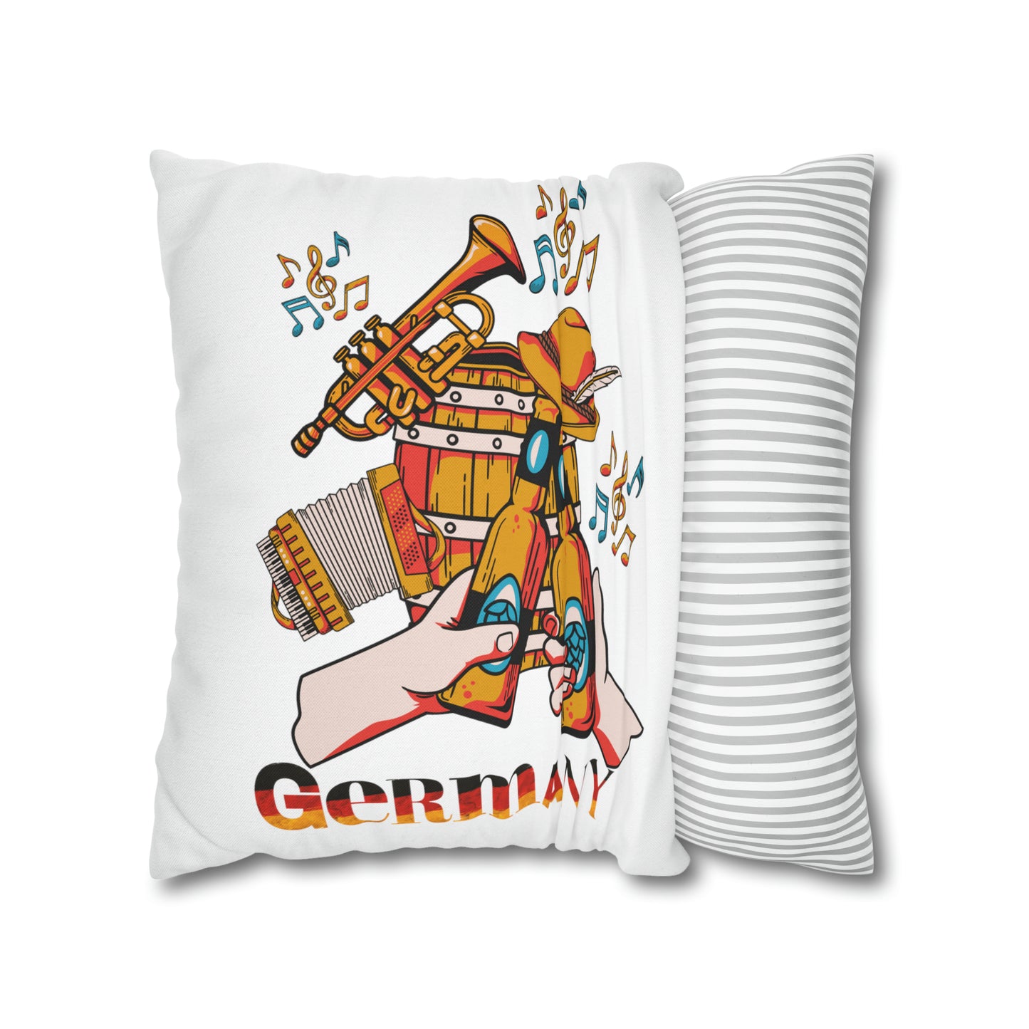 Germany Spun Polyester Square Pillow Case