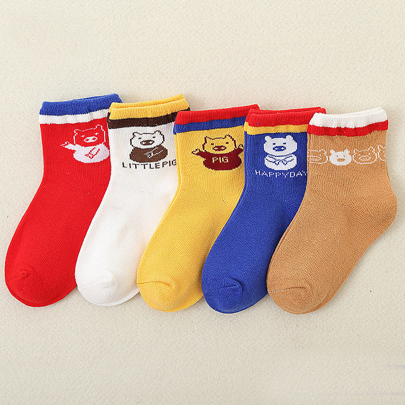 Children's cotton socks