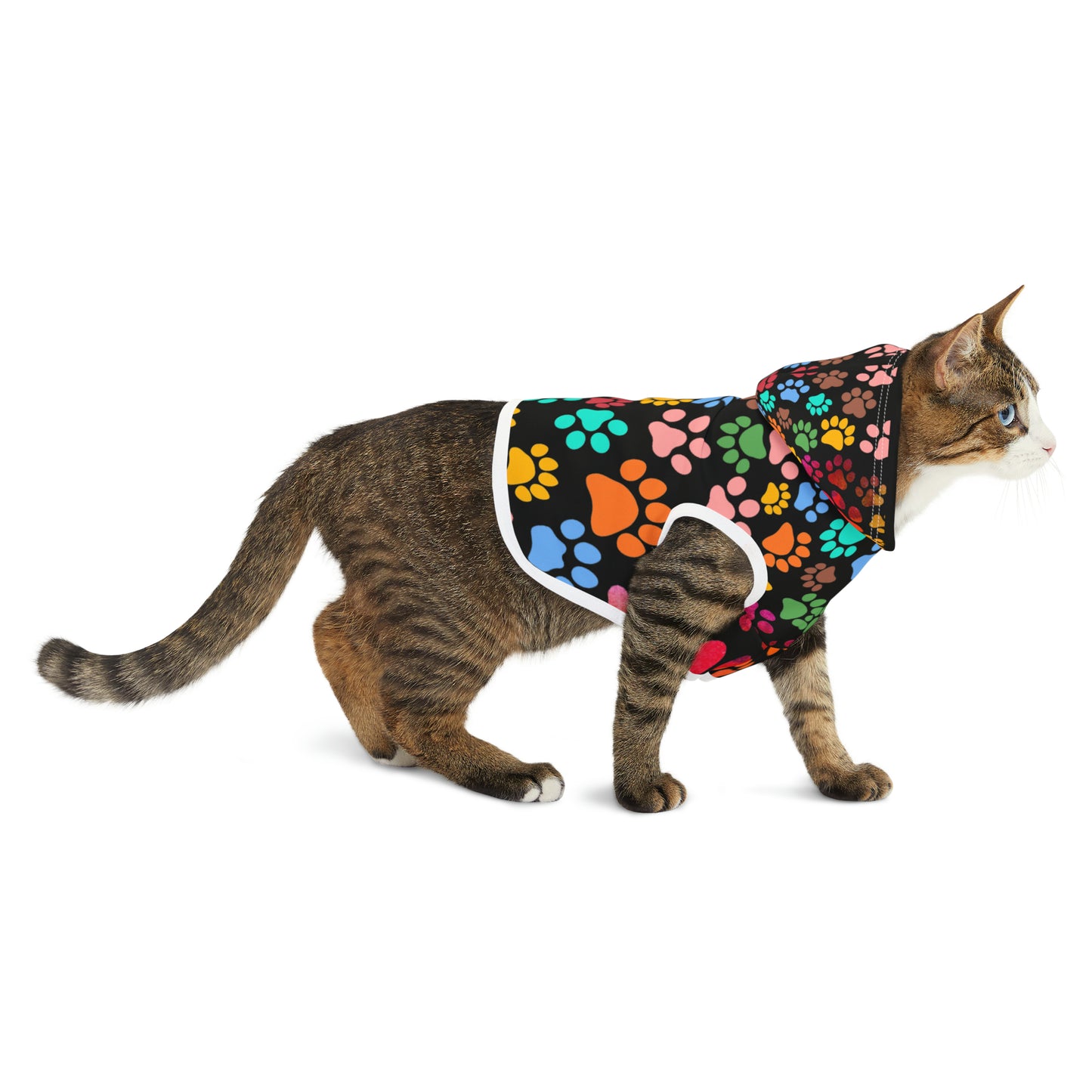 Paws Pattern Pet Hoodie