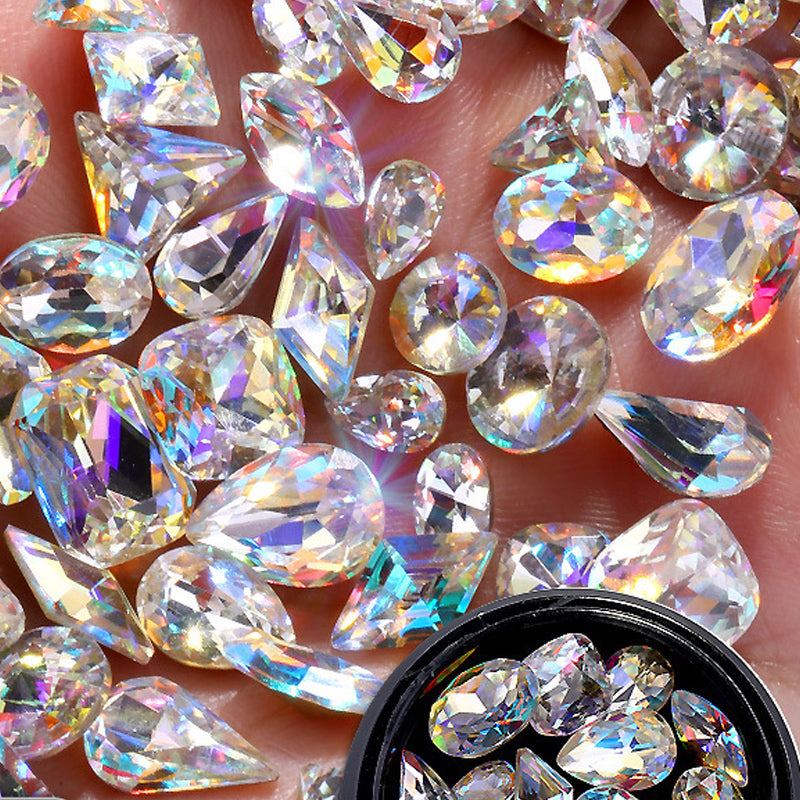 Nail Art Accessories Super Flash Diamond Nail Diamond Assortment