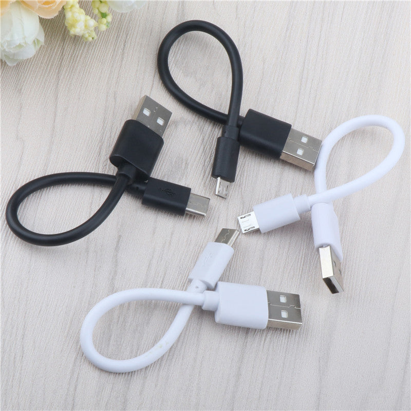 15cm Short Micro USB Cable Type C Mobile Phone Cables Fast