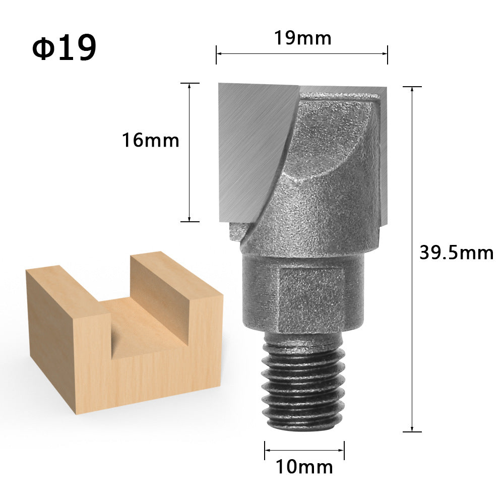 Screw thread screw bottom cleaner