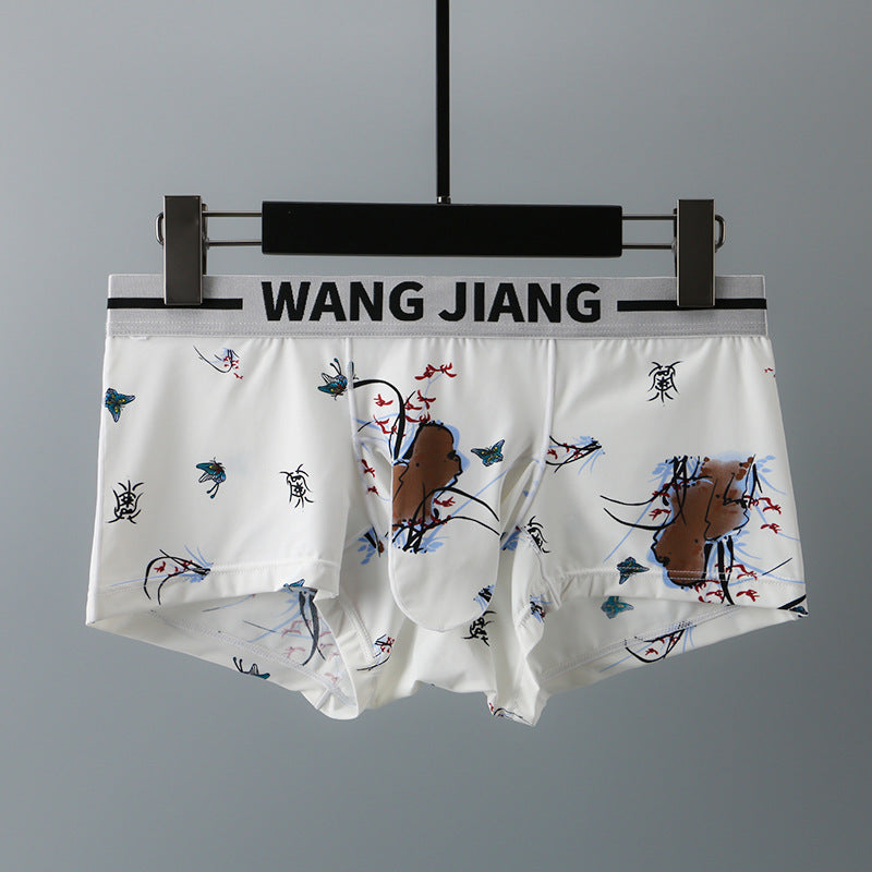 Men's Ice Silk National Trendy Style Underwear