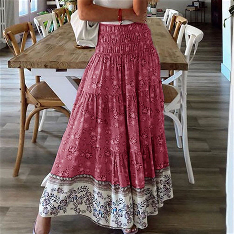 Women's Fashion Casual High Waist Dress