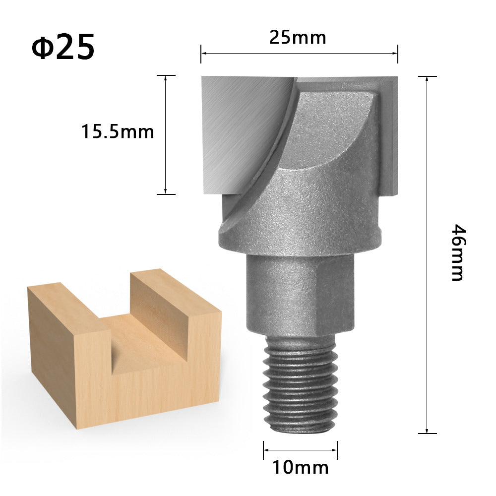 Screw thread screw bottom cleaner