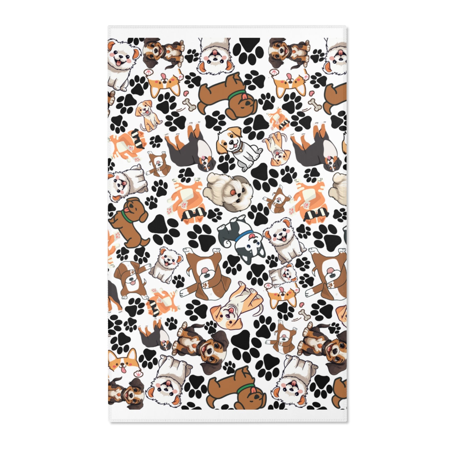 Dog Pattern Area Rugs