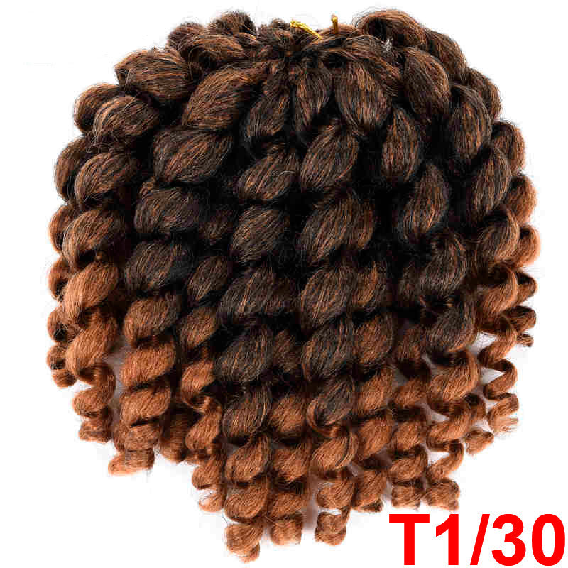 Women's curly hair braids