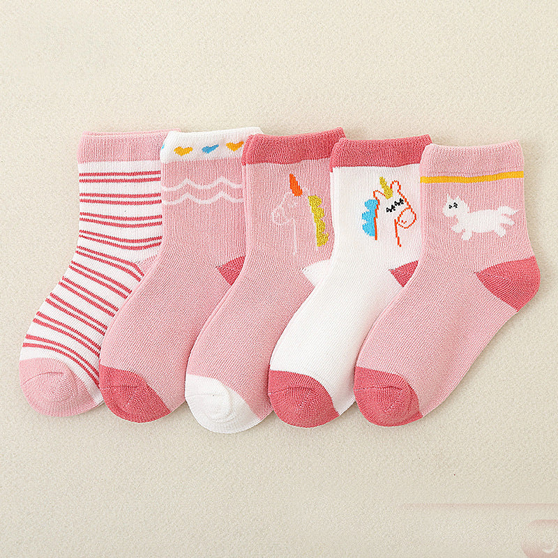 Children's cotton socks