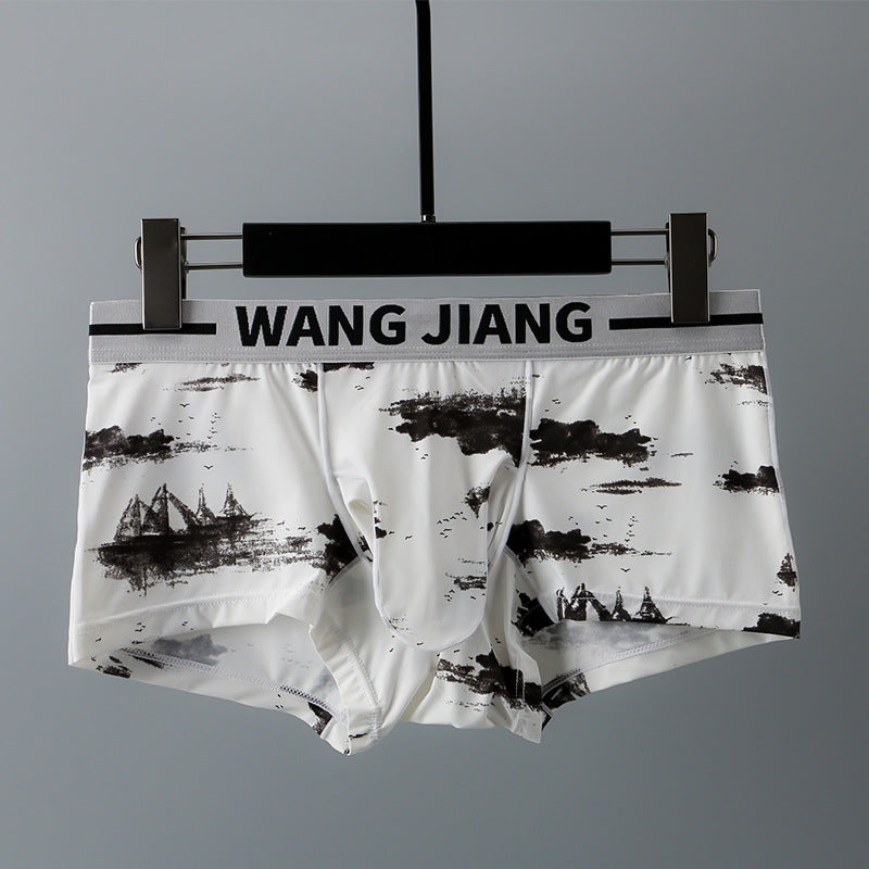 Men's Ice Silk National Trendy Style Underwear