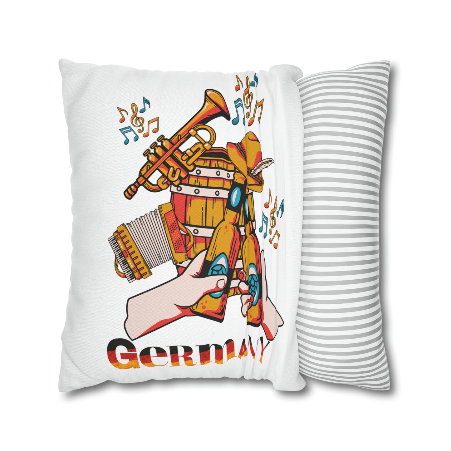 Germany Spun Polyester Square Pillow Case