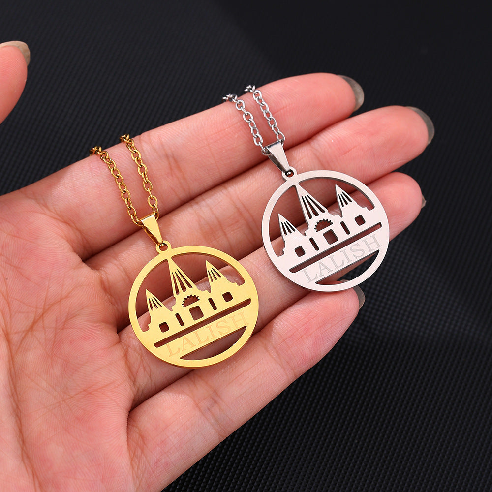 Stainless Steel Pendant Necklace For Men And Women