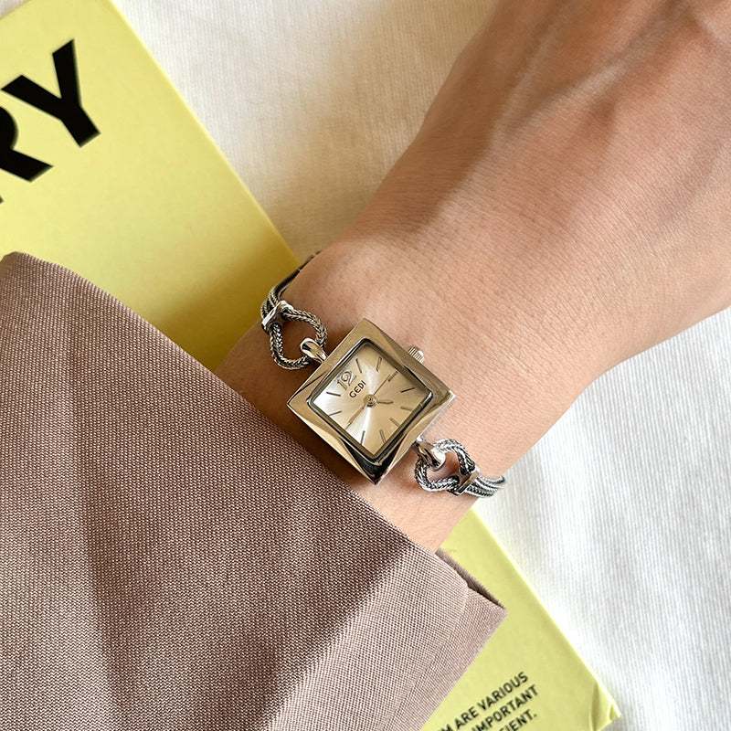 Block Bracelet Watch For Women Light Luxury Niche