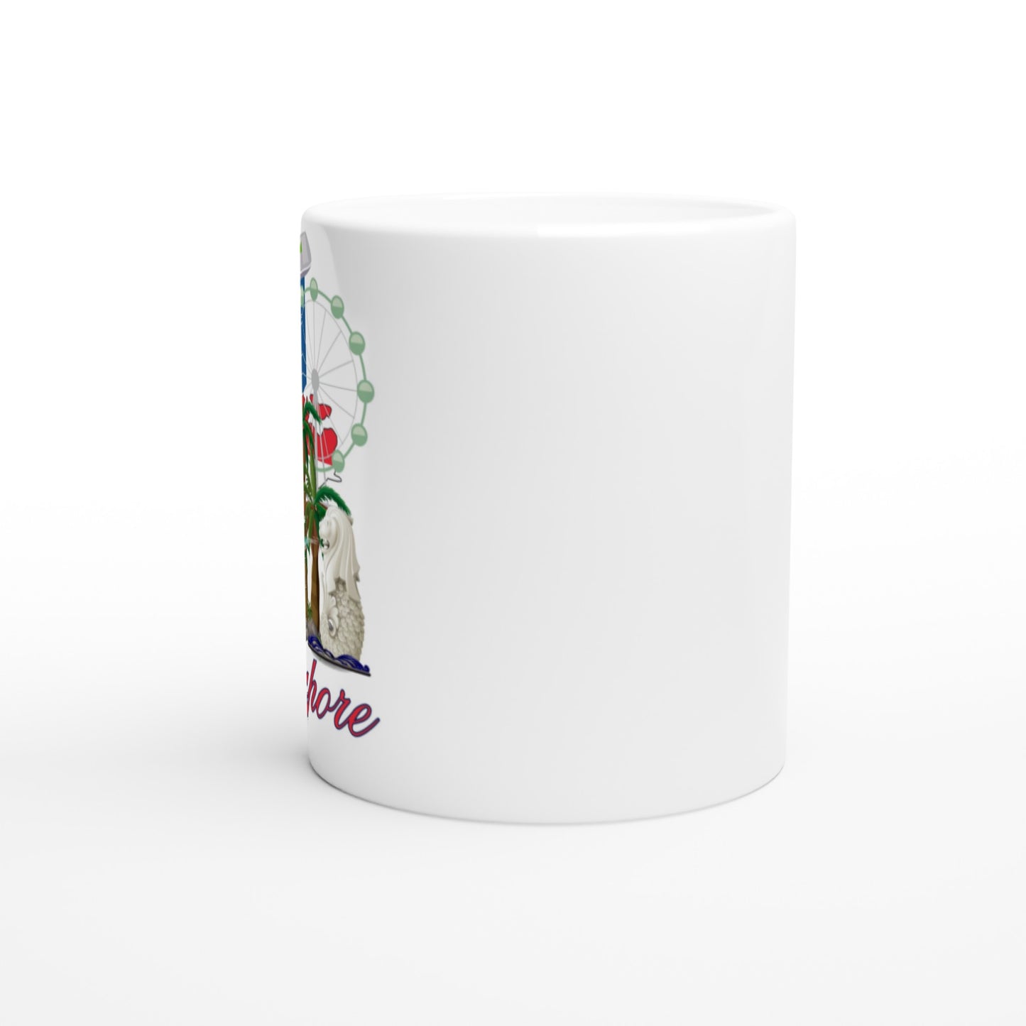 Singapore White 11oz Ceramic Mug