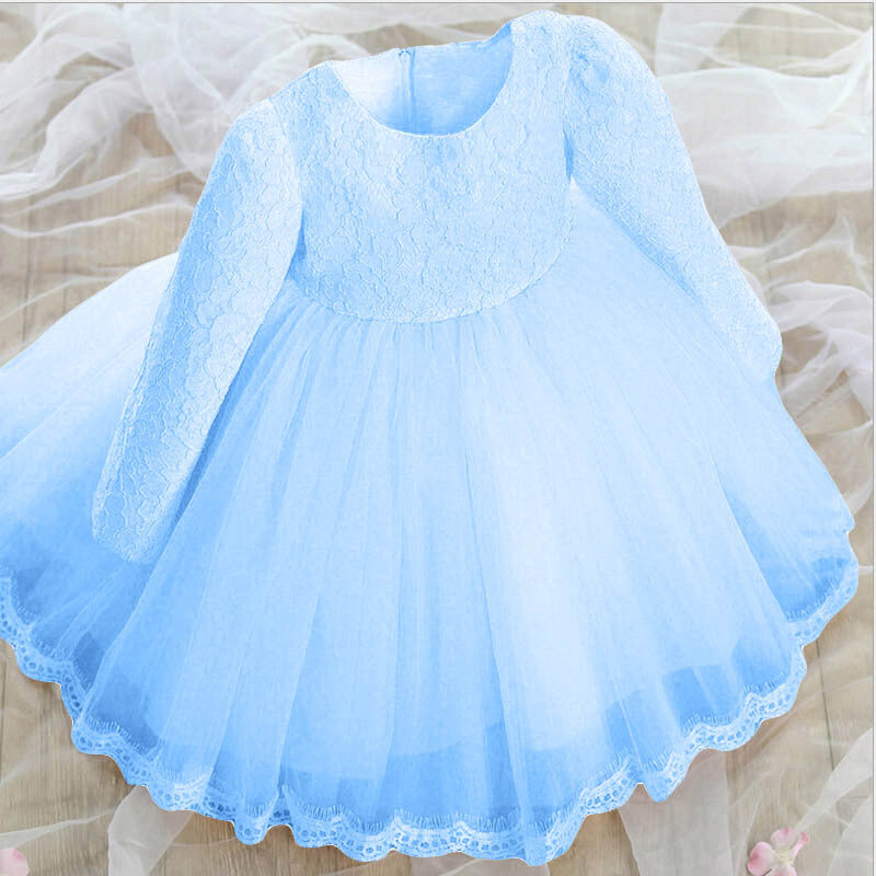 Lace princess dress girls summer dress