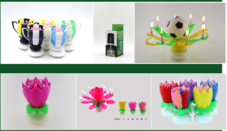 Amazing Lotus Candles