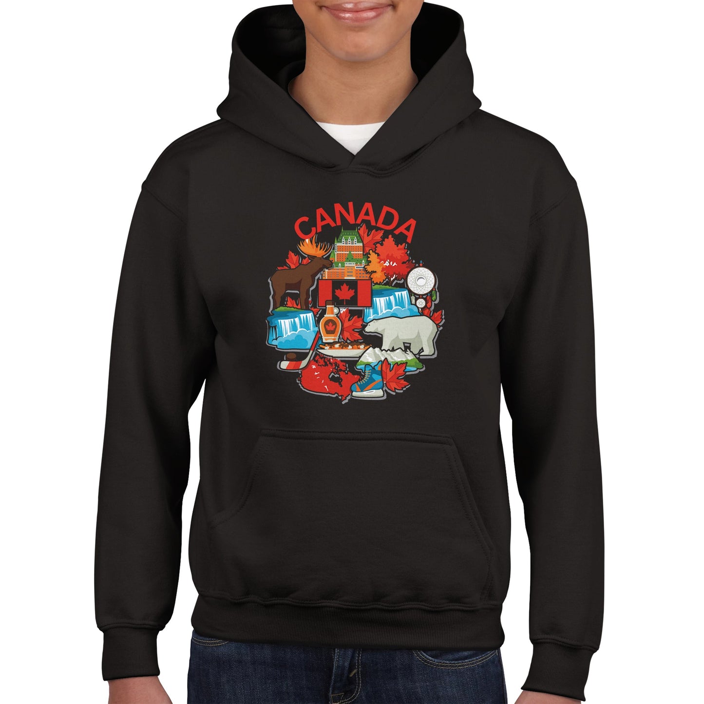 Canada Items Classic Kids Pullover Hoodie