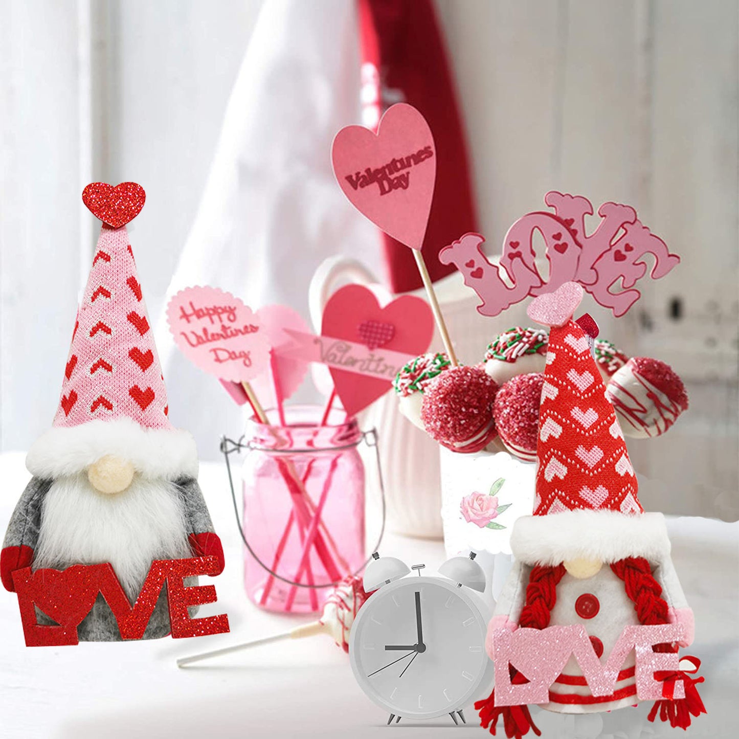 Valentine's Day Doll Window Decoration