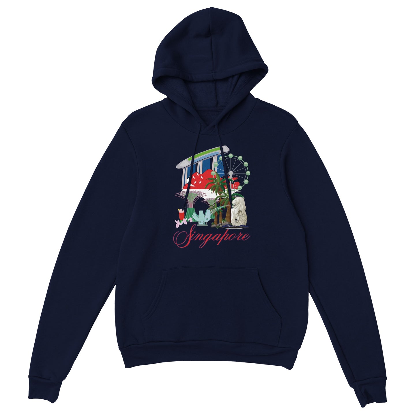 Singapore Classic Unisex Pullover Hoodie