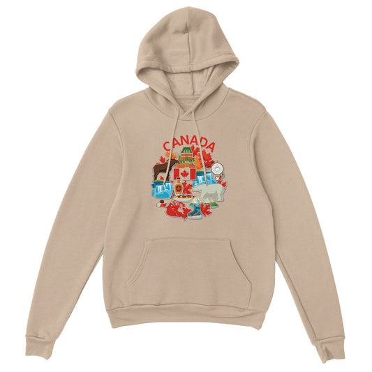 Canada Items Classic Unisex Pullover Hoodie