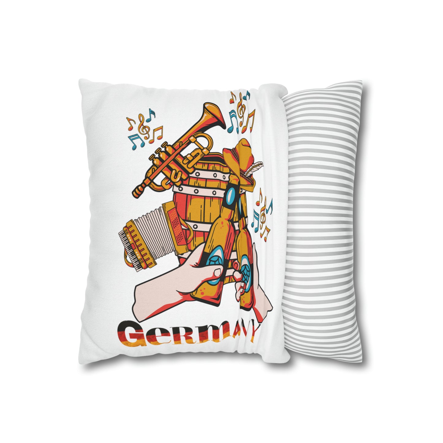 Germany Spun Polyester Square Pillow Case