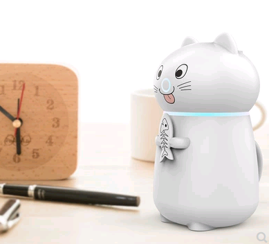 Cartoon pet cat mute humidifier hydrating humidifier Office student desktop moisture diffuser