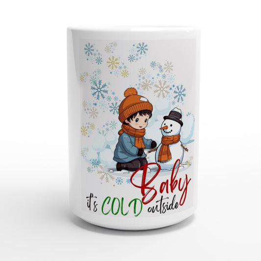 Baby Cold White 15oz Ceramic Mug