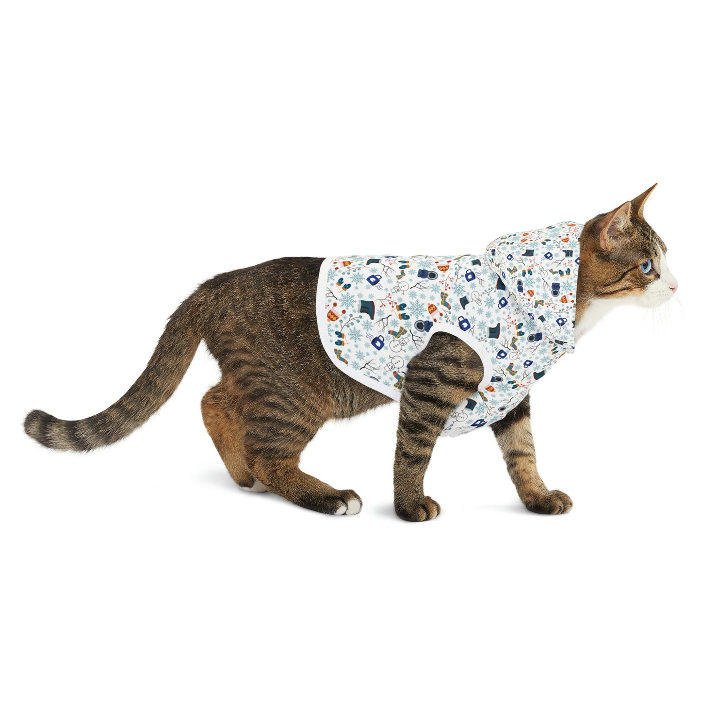 Winter Pattern Pet Hoodie