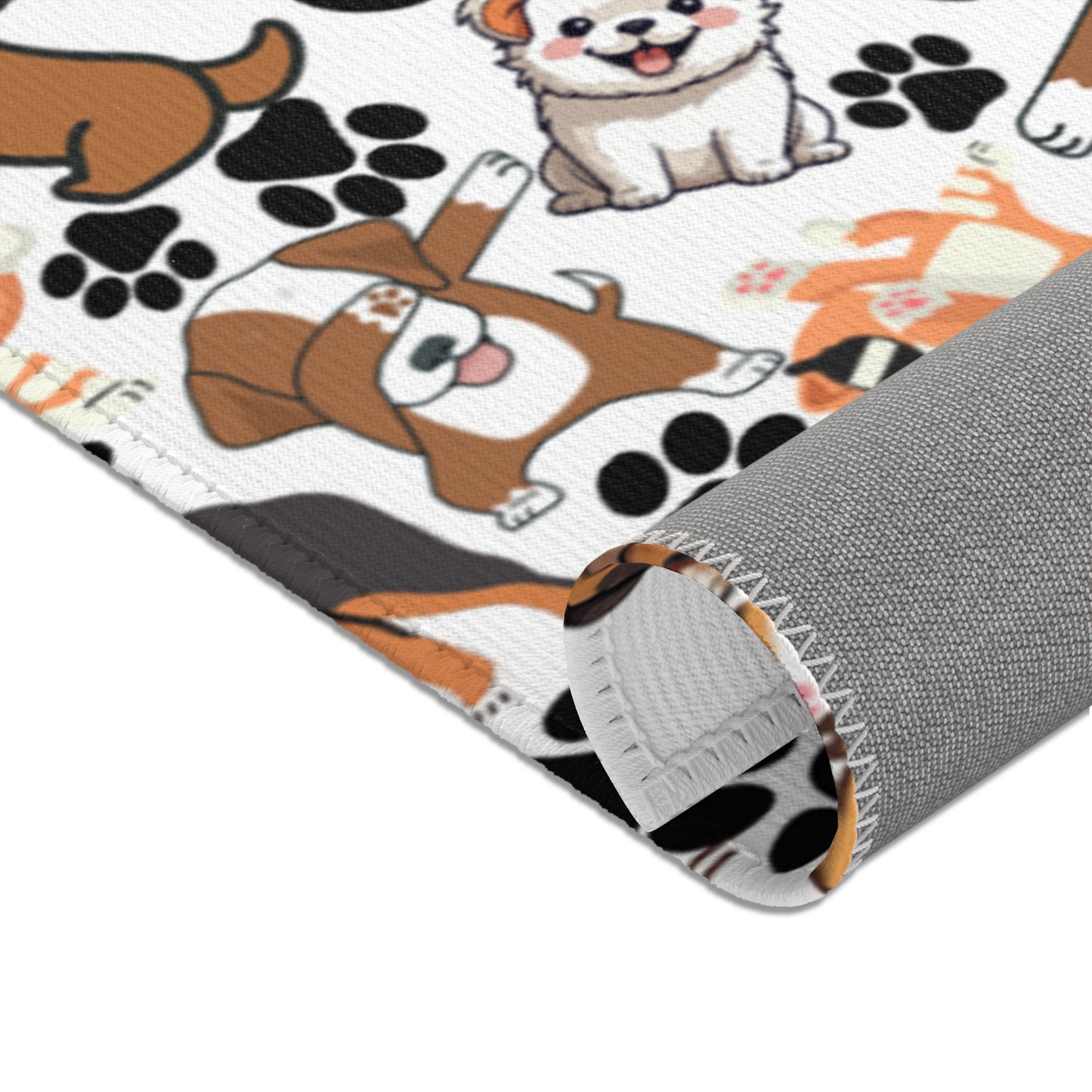 Dog Pattern Area Rugs