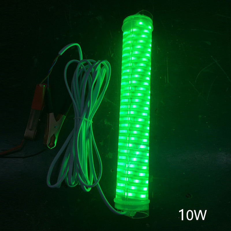 LED underwater fish collecting lamp