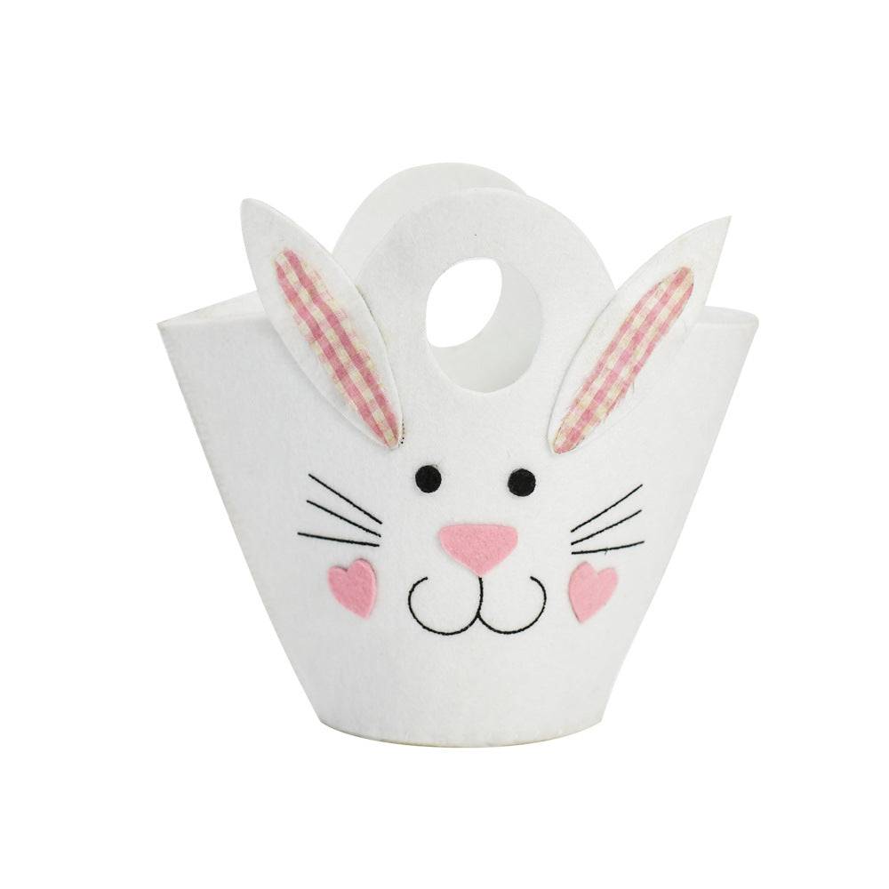 Easter Lovely Rabbit Carrying Basket
