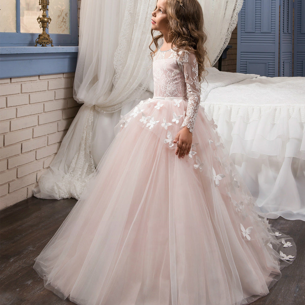 Princess dress flower girl evening dress