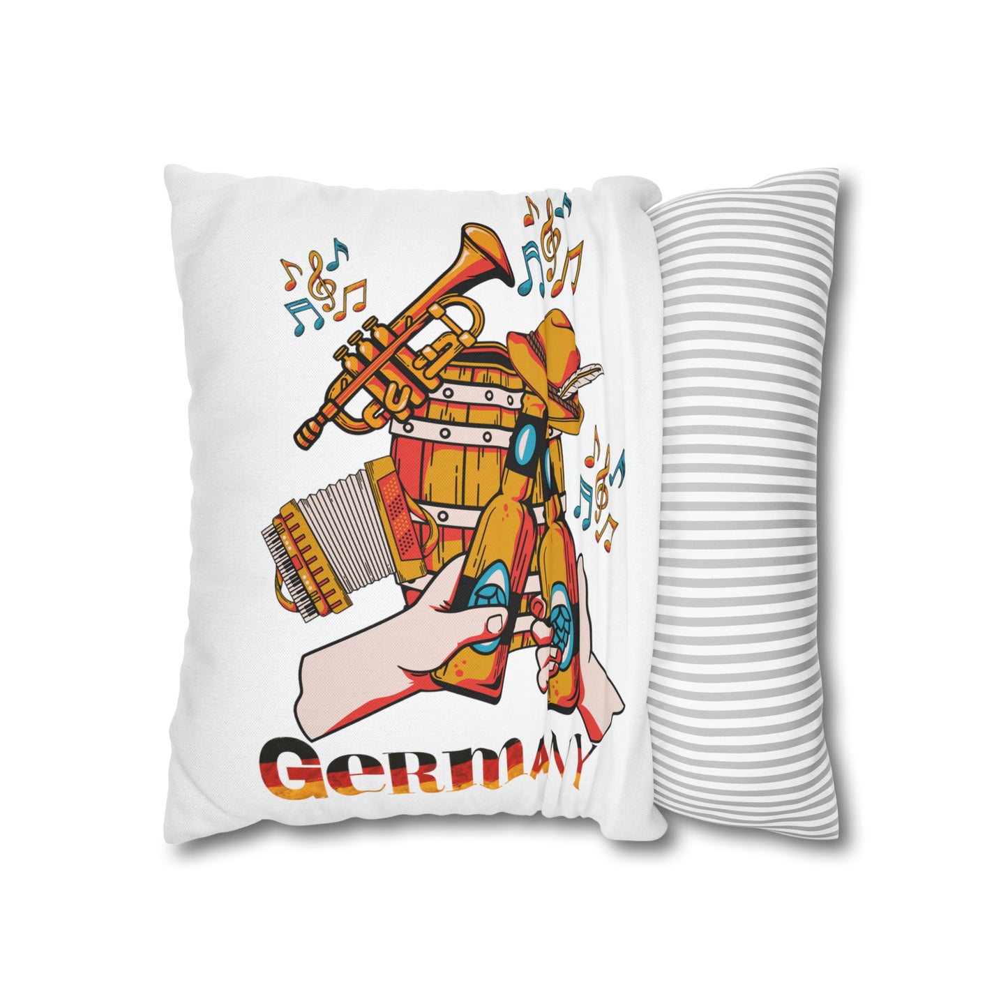 Germany Spun Polyester Square Pillow Case