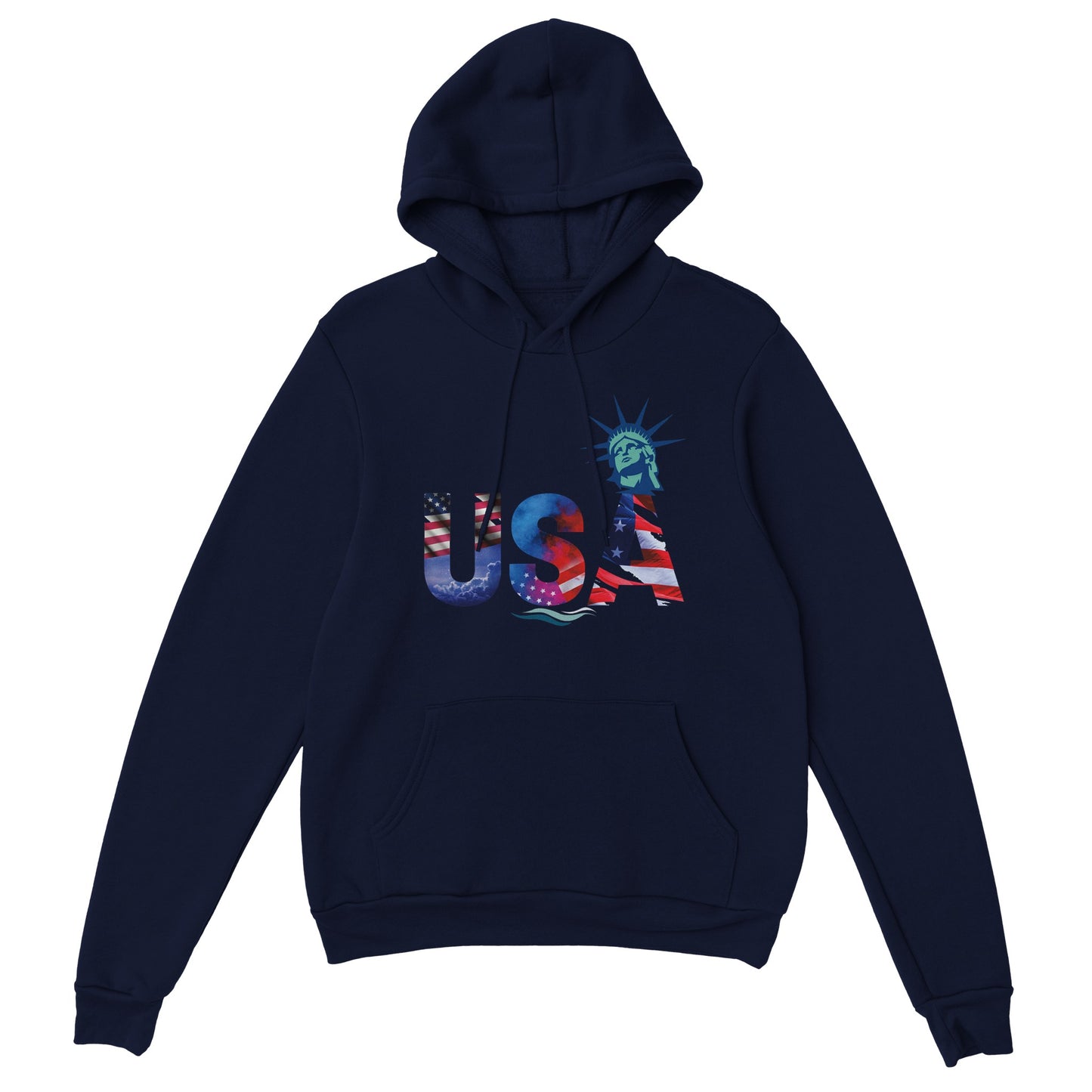 USA Classic Unisex Pullover Hoodie