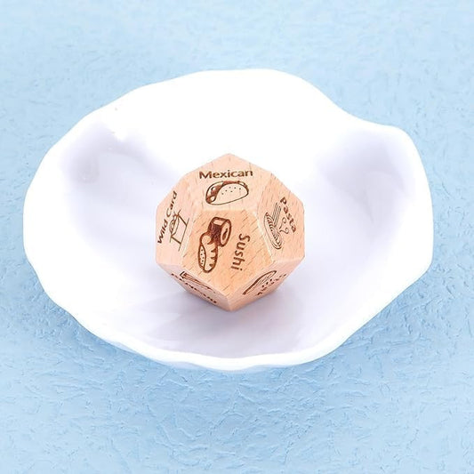 2024 Valentine's Day Date Food Decision Dice