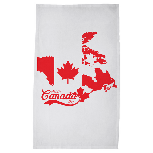 Happy Canada Day Tea Towels