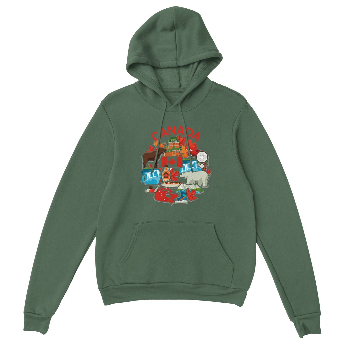 Canada Items Classic Unisex Pullover Hoodie