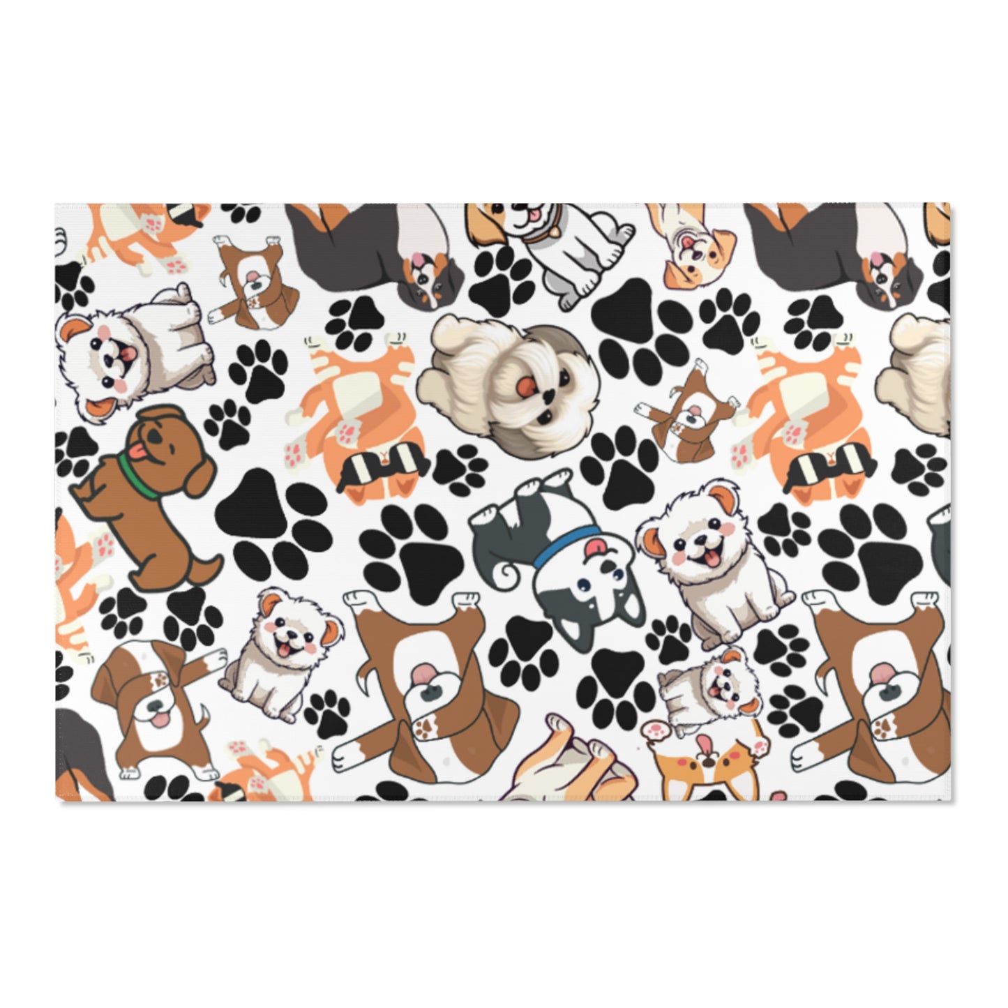 Dog Pattern Area Rugs