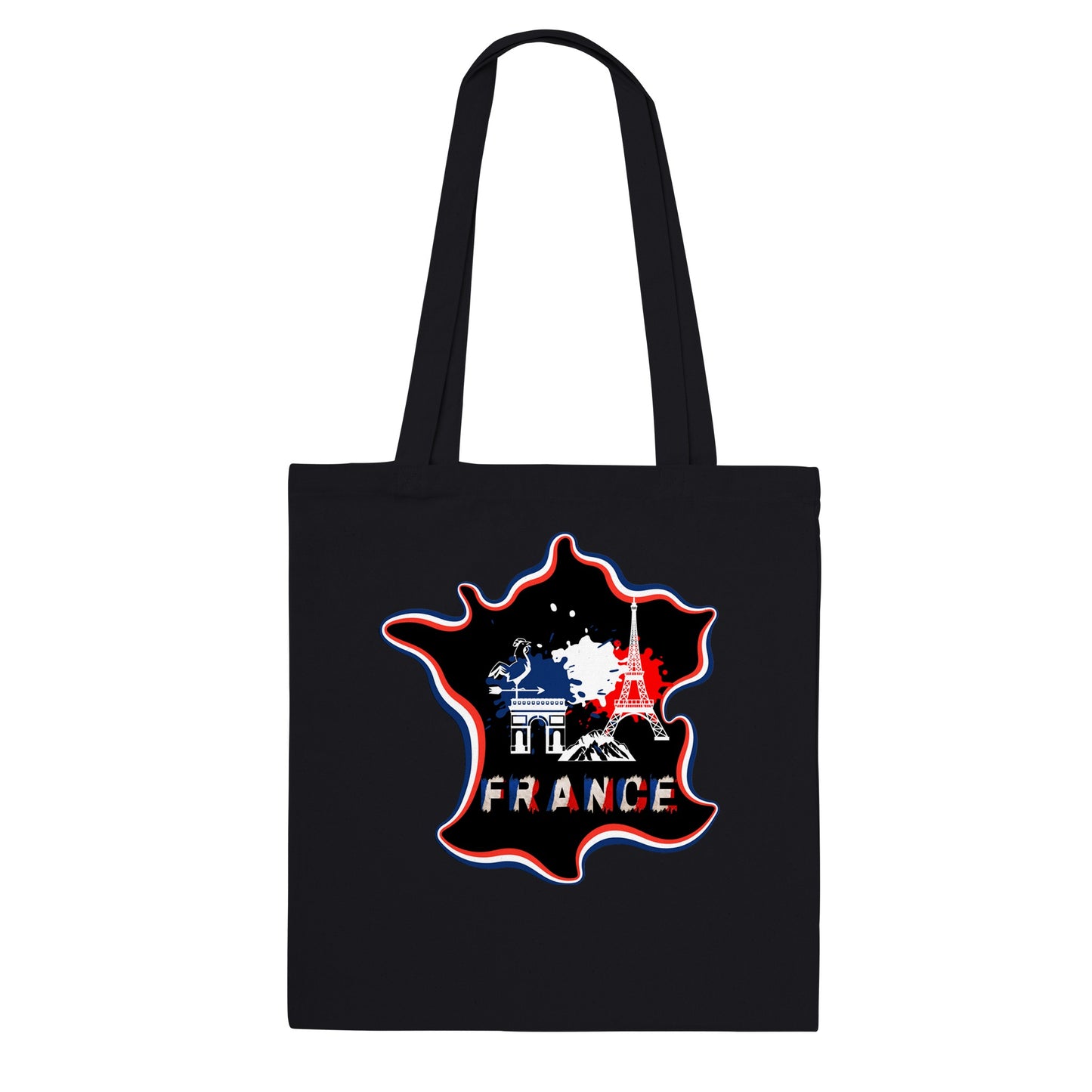 France Map Classic Tote Bag