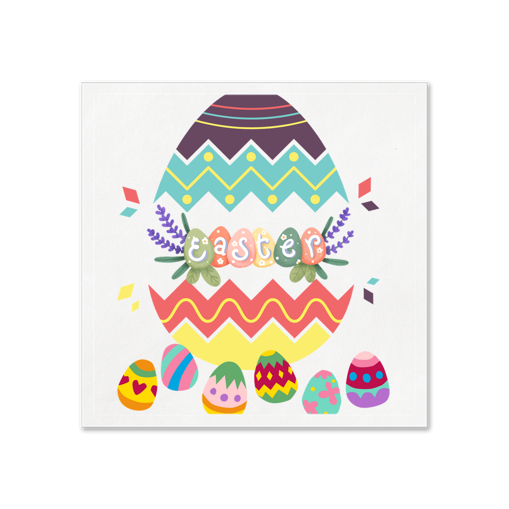 Easter Egg Uncoined Napkins