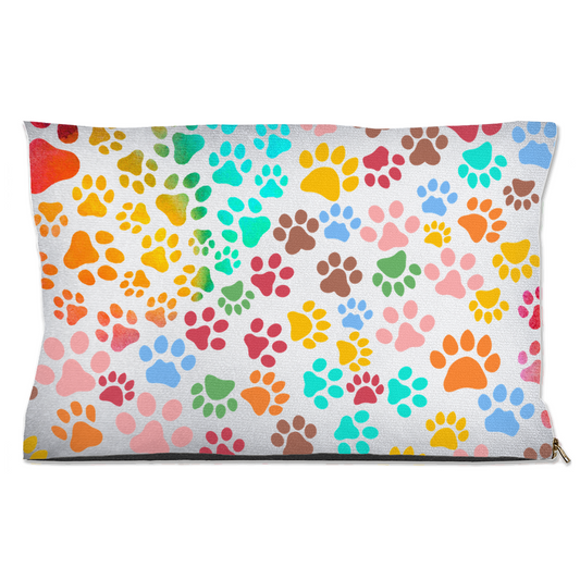 Paws Pattern Pet Bed