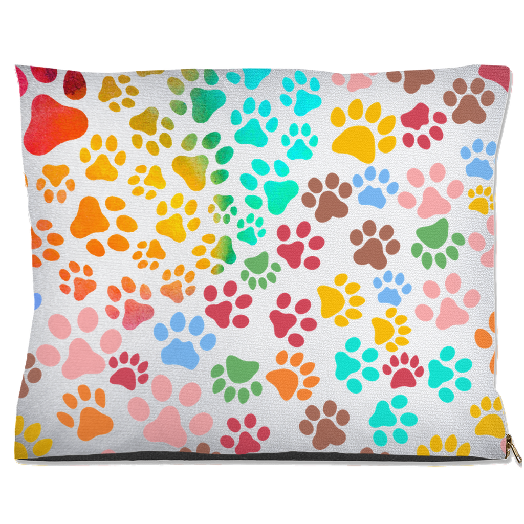 Paws Pattern Pet Bed