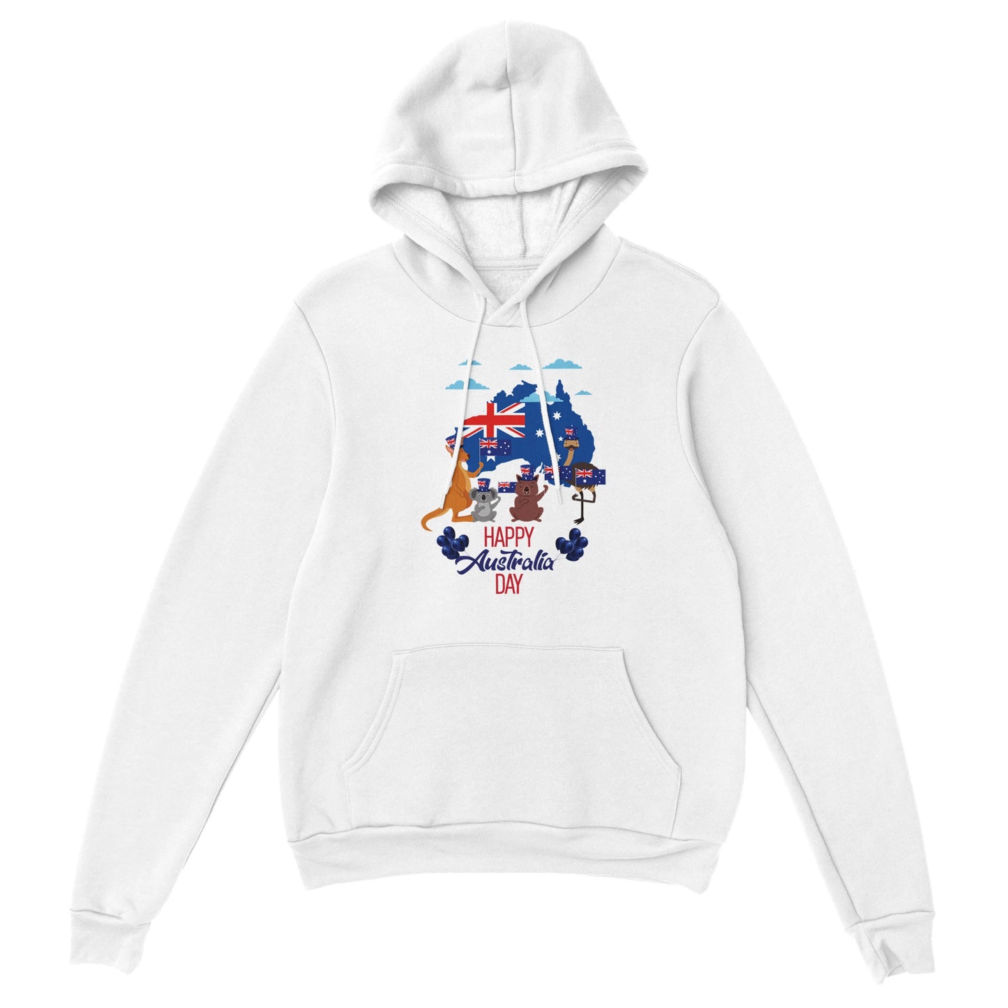 Australia Day Classic Unisex Pullover Hoodie