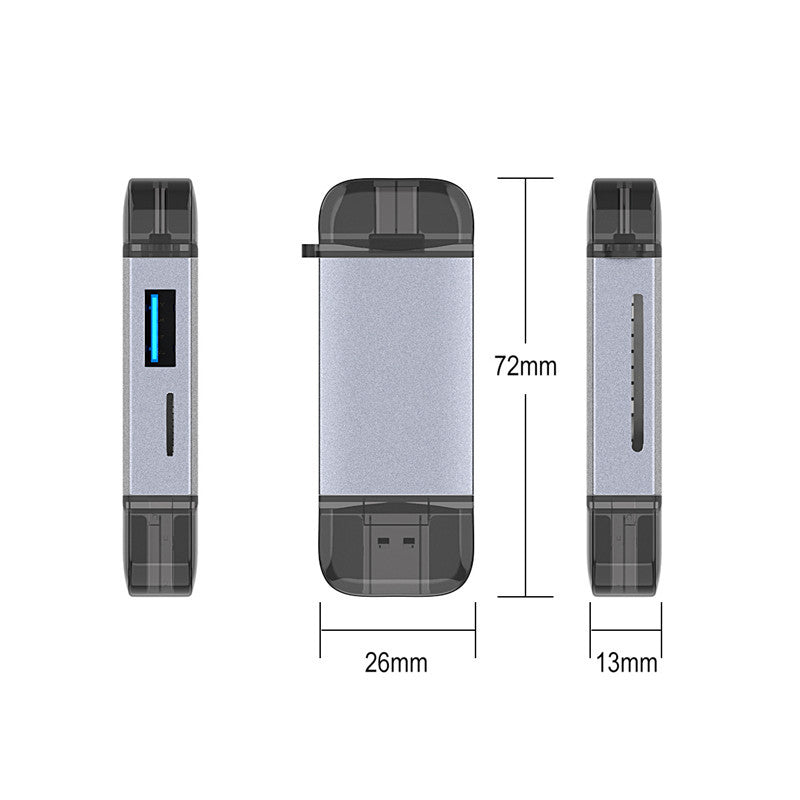 Multi-Function Card Reader Universal For Computer And Mobile Phone