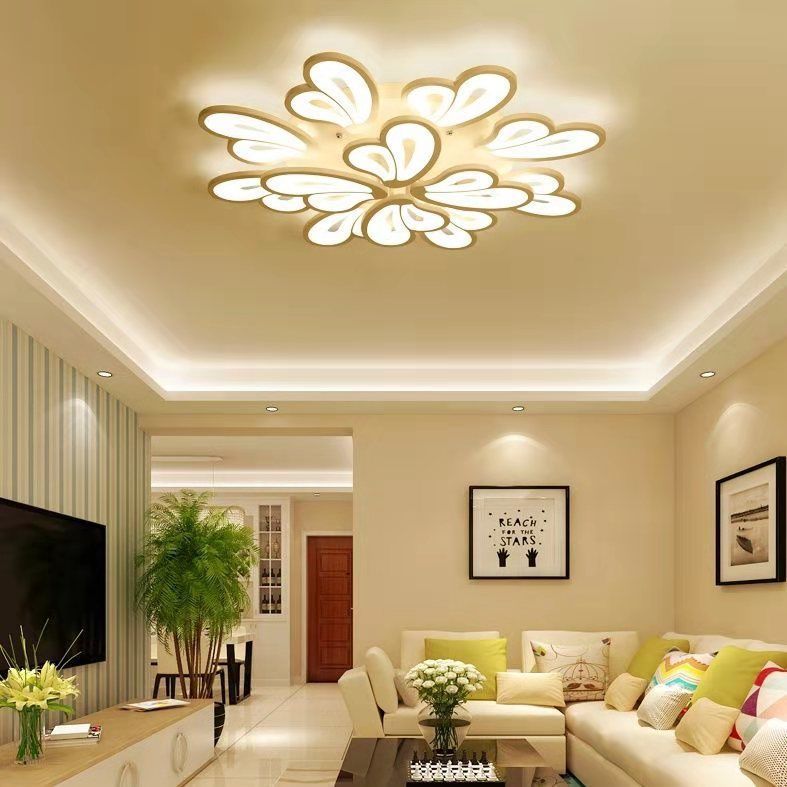 Simple Modern Study Bedroom Light Super Bright Household Acrylic Ceiling