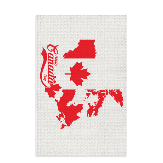 Happy Canada Day Dish Towels