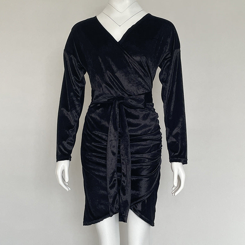 Cocktail Party Women's Long Sleeve Dress